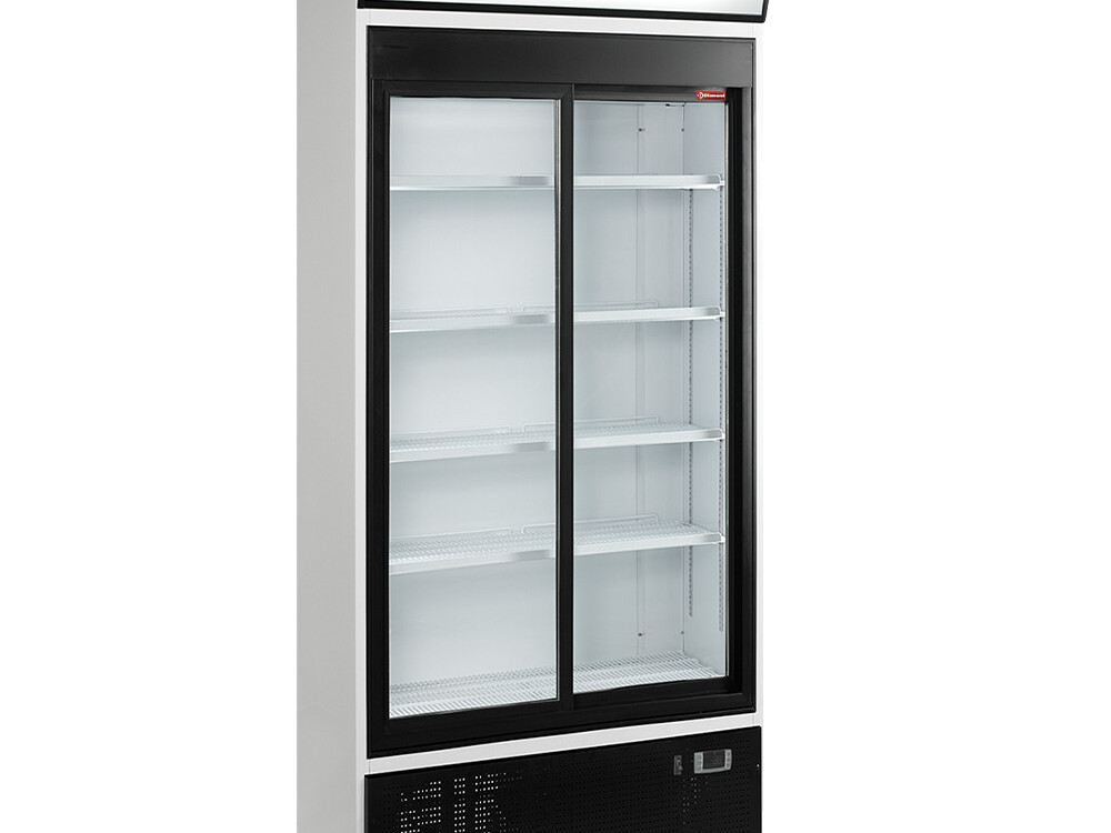 Vitrine T° positive,  ventilée,  760 Lt.,  2 portes cou... - équipement professionnel de qualité