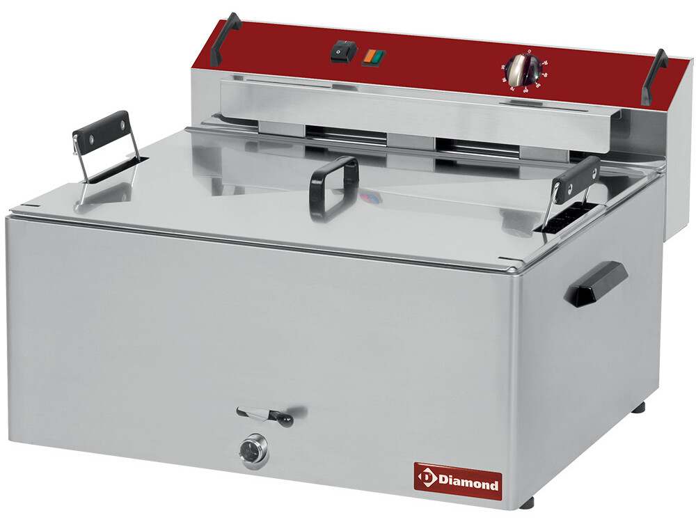 Friteuse électrique,  1 cuve 30 litres - restauration professionnel de qualité