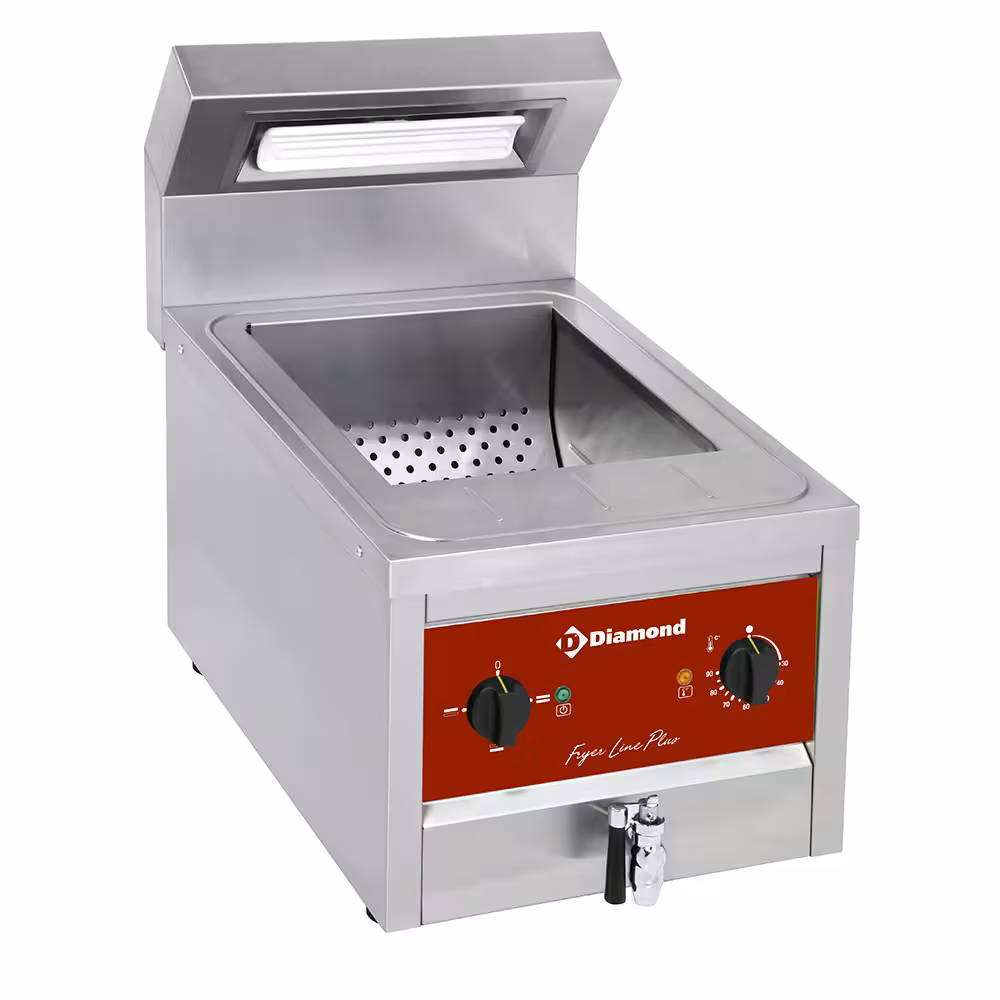Bac de salage électrique,  capacité 12 Lit. à - cuisine professionnel de qualité