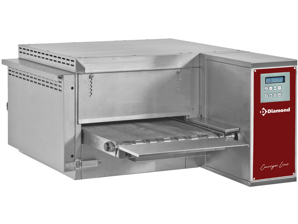 Four électrique à translation,  ventilé,  bande largeu... - cuisine professionnel de qualité