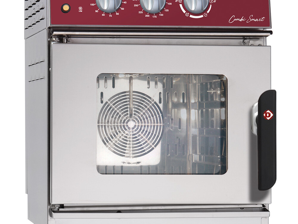 Four vapeur/convection électrique, 4x GN2/3 mécanique - équipement professionnel de qualité