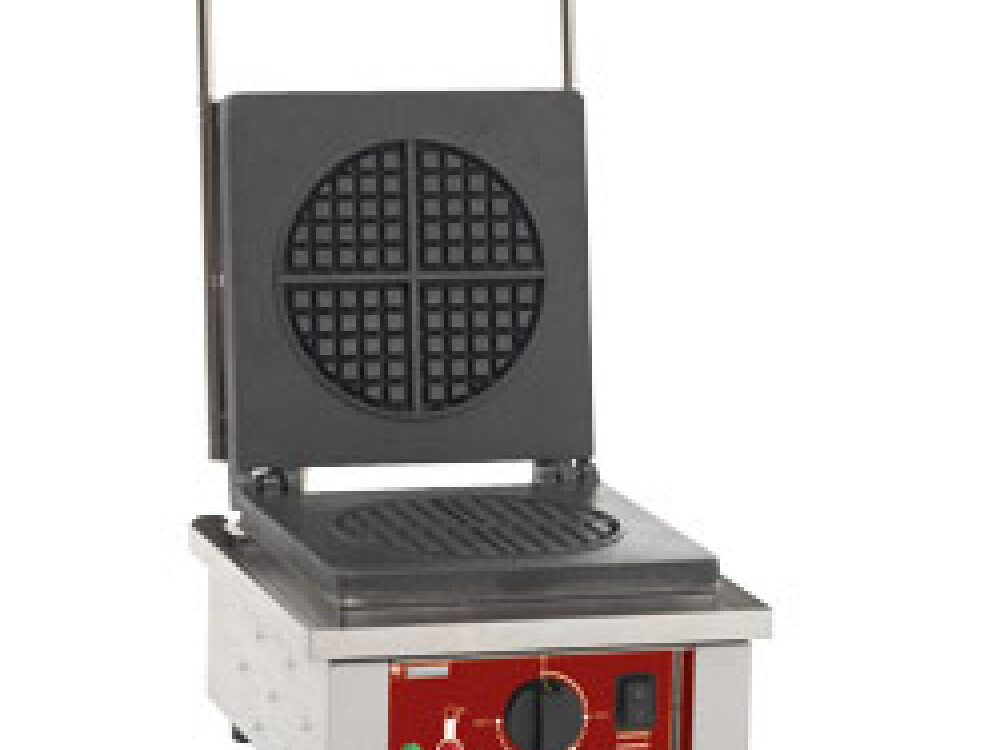 Gaufrier électrique pour 4 éventails gaufrés - cuisine professionnel de qualité