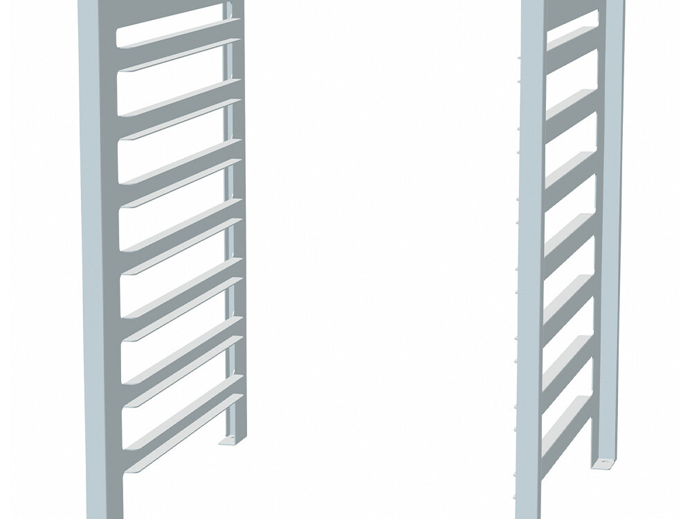 Structure à platines pour support -1011-S - restauration professionnel de qualité