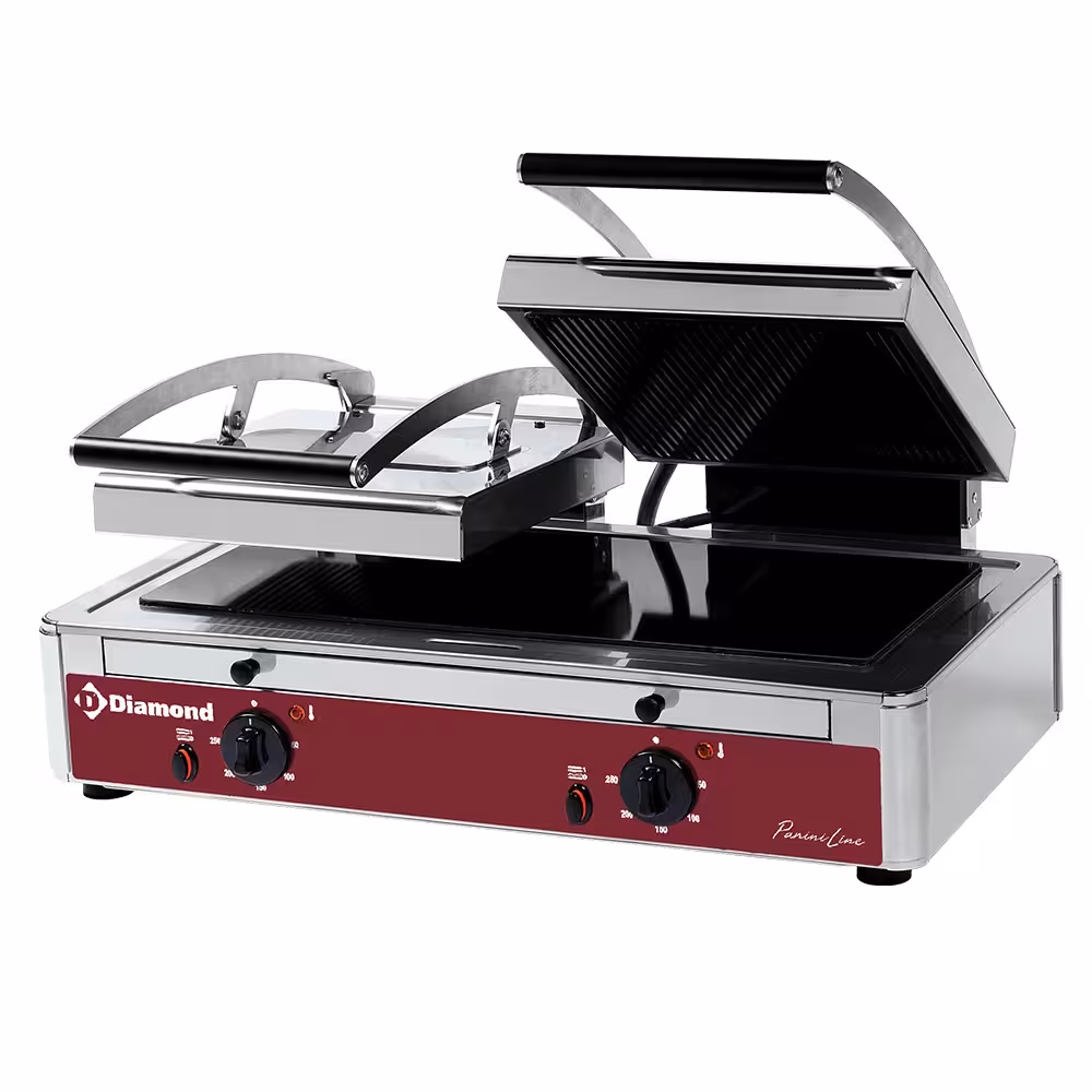 Grill Panini vitrocéramique - équipement professionnel de qualité