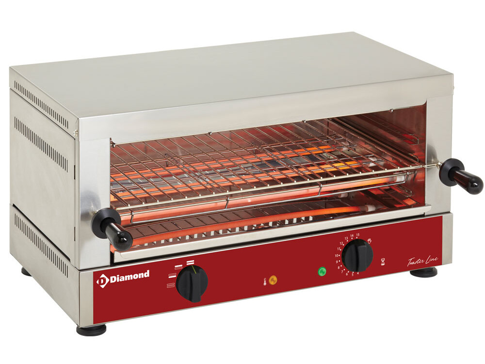 Toaster-salamandre 1/1 électrique,  1 étage (520x320), ... - professionnel professionnel de qualité