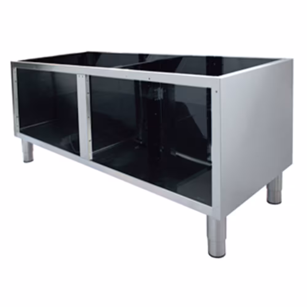 Soubassement ouvert en acier inox 304 - professionnel professionnel de qualité