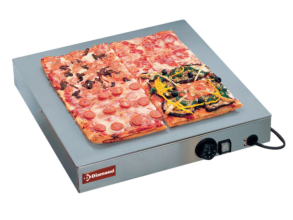 Plaque chauffante,  surface en inox - restauration professionnel de qualité