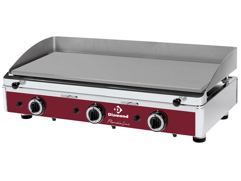 Plaque de cuisson lisse,  gaz - professionnel professionnel de qualité