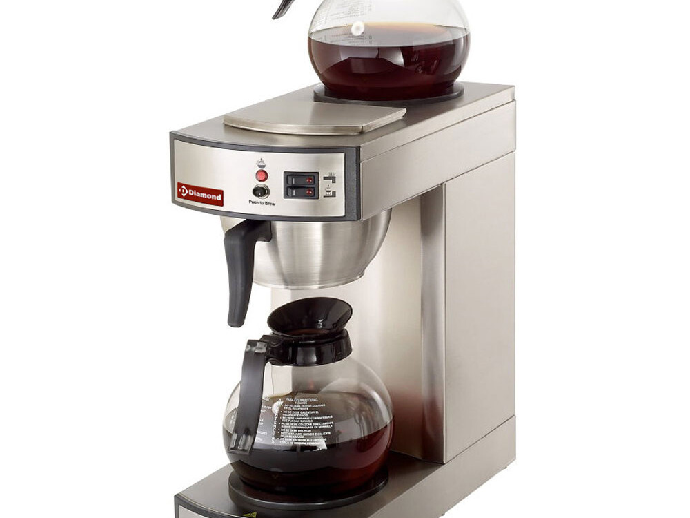 Percolateur à café , 1 groupe et 2 plaques chauffantes ... - cuisine professionnel de qualité