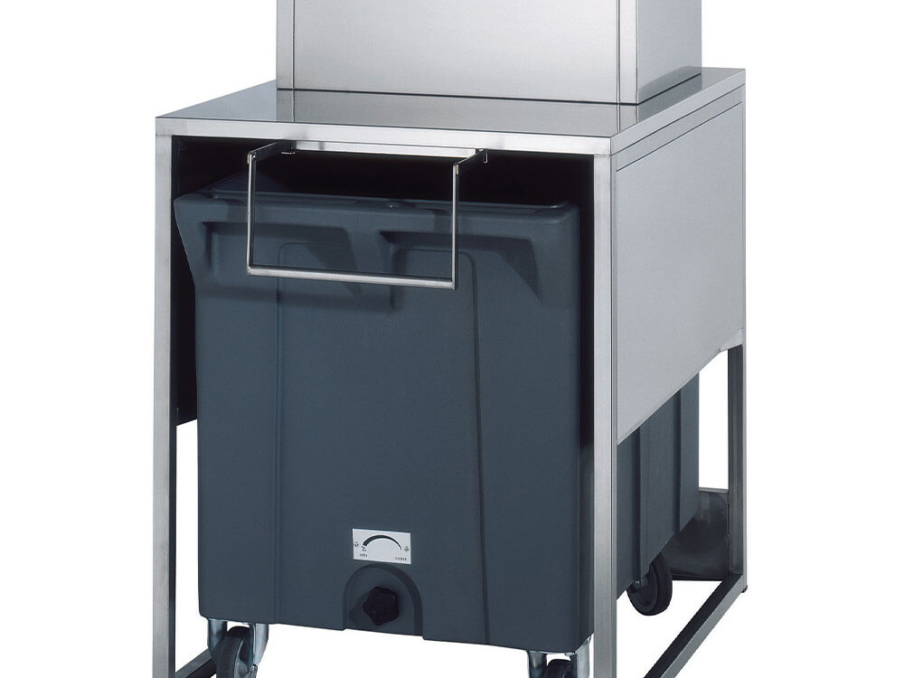 Bac de stockage avec chariots de 108 kg - cuisine professionnel de qualité