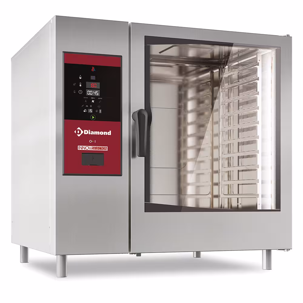Four gaz vapeur directe et convection 10x GN2/1 avec "aut... - cuisine professionnel de qualité