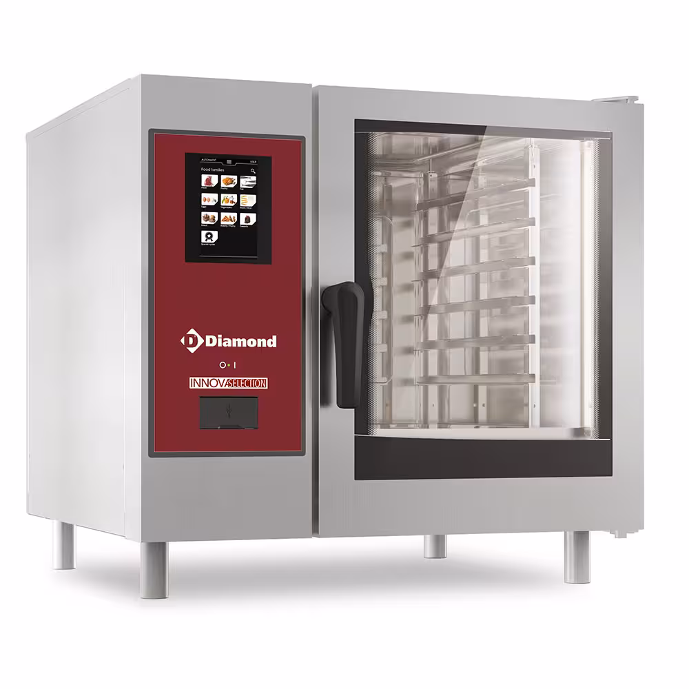 Four gaz "" vapeur directe/convection 6x 1/1+Cleaning - équipement professionnel de qualité