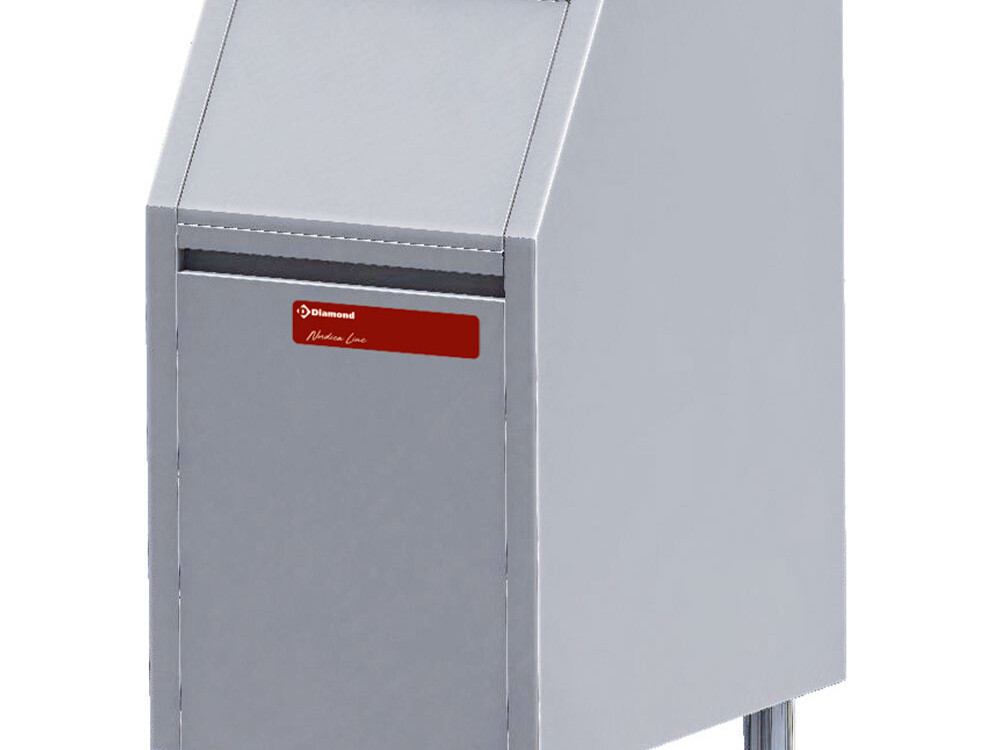 Container de stockage 100 kg, glace granulée - cuisine professionnel de qualité