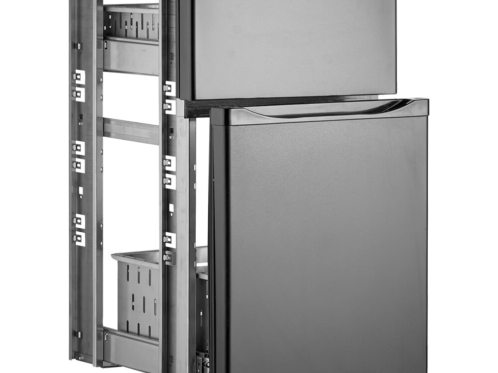 Kit bloc tiroirs (1/3 + 2/3) x ... - cuisine professionnel de qualité