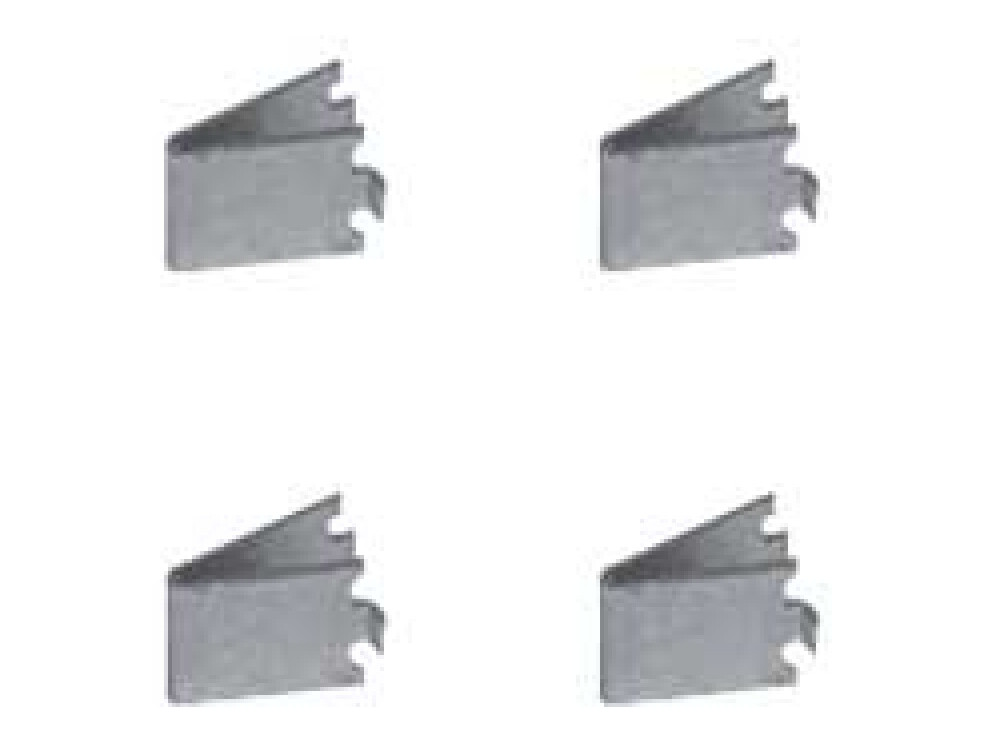 Kit de 4 clips pour grille complémentaire ...&,  ... - équipement professionnel de qualité