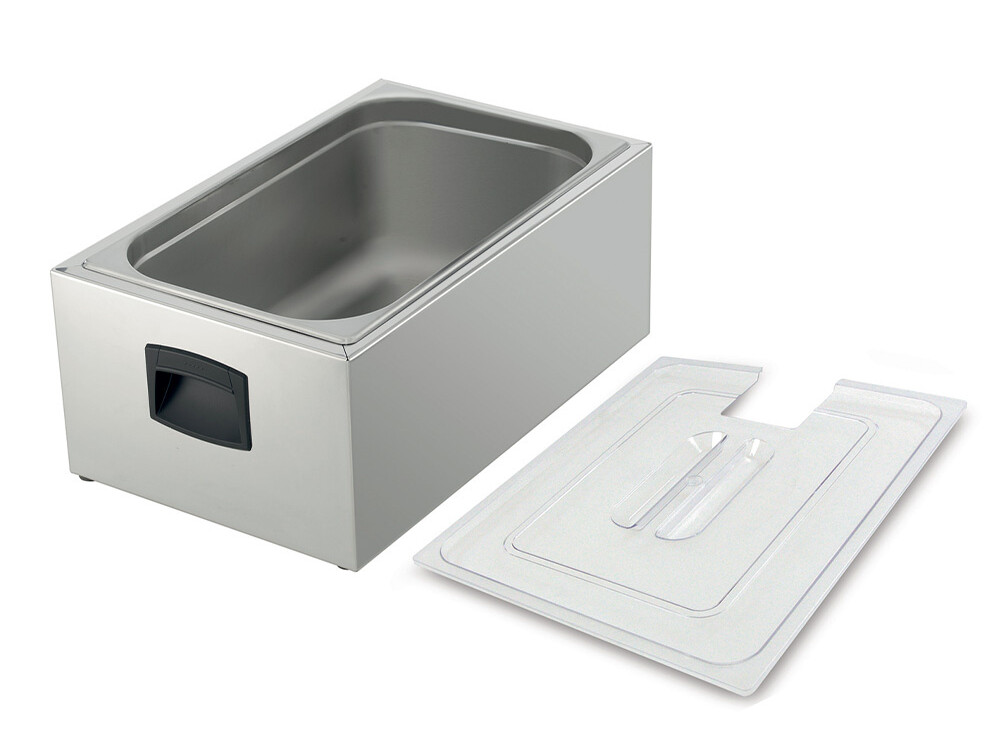 Cuve 1/1 pour cuiseur, avec couvercle - cuisine professionnel de qualité