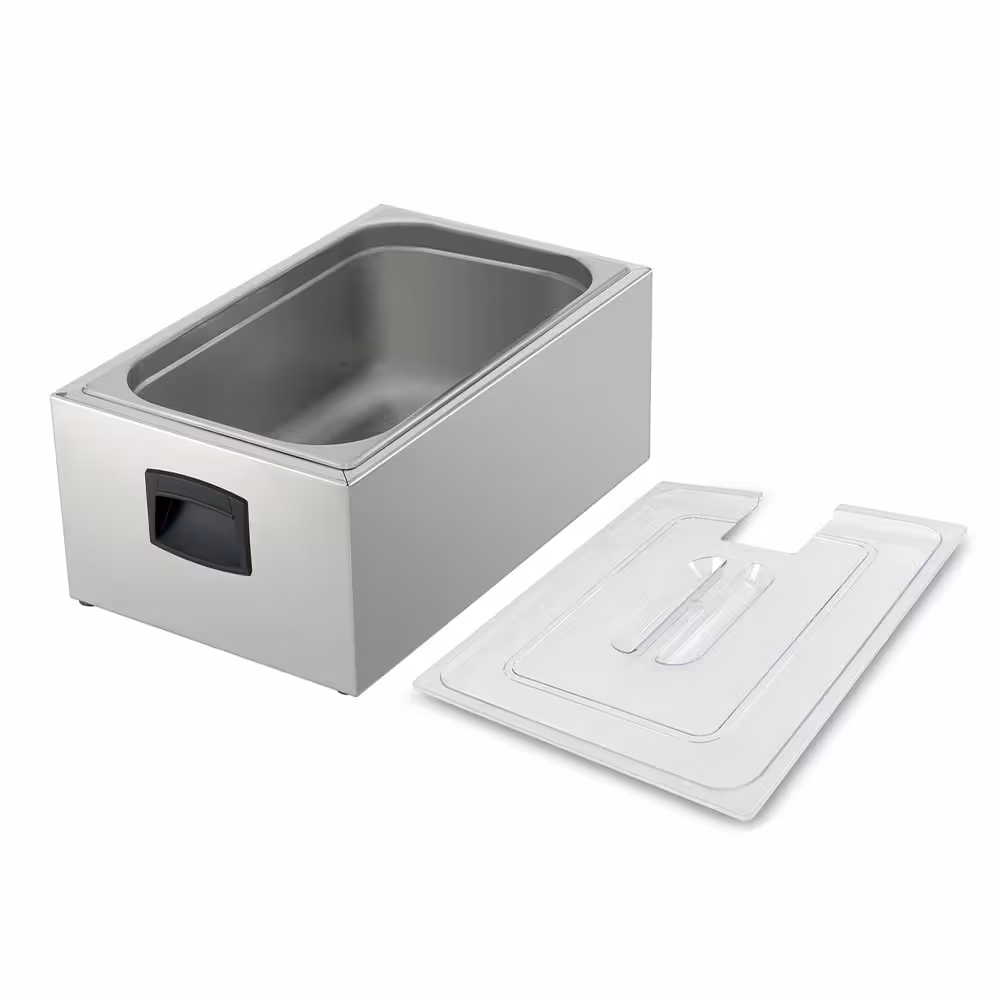 Cuve 1/1 pour cuiseur,  avec couvercle - cuisine professionnel de qualité