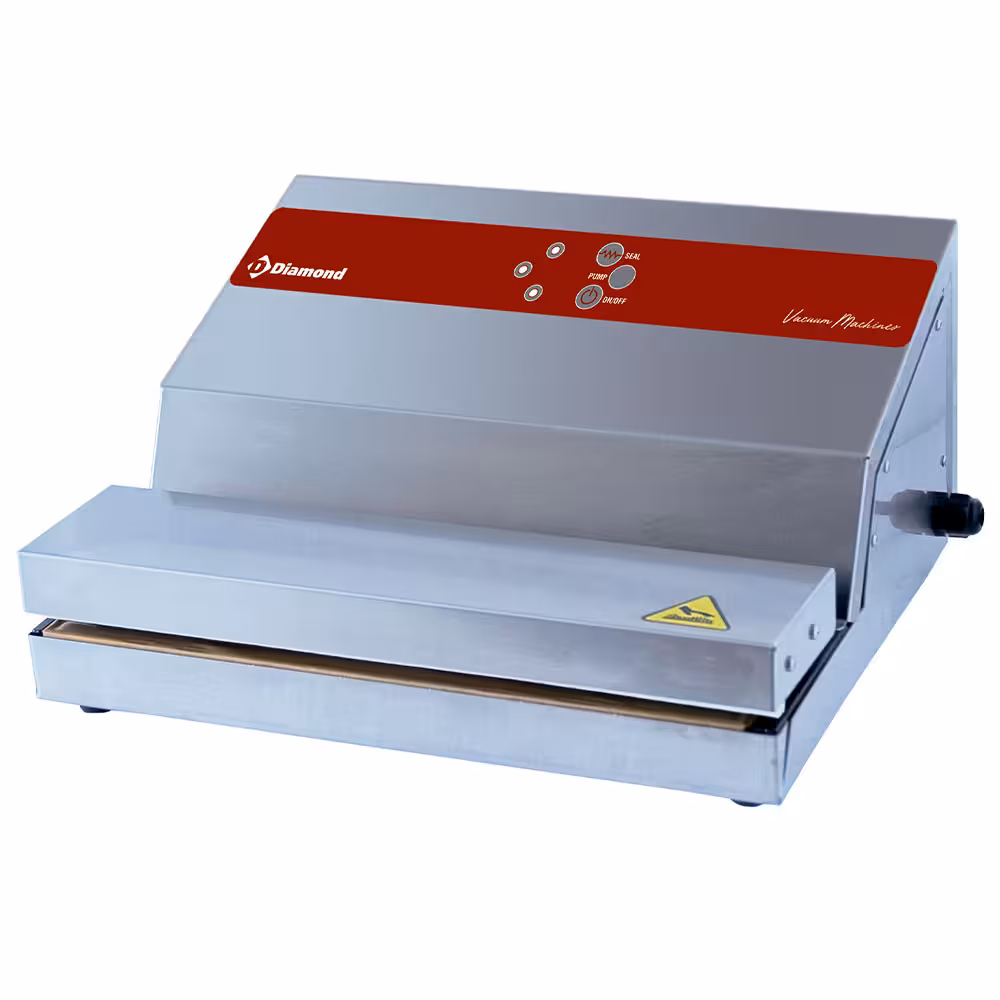 Sous-videuse inox,  pompe 16 l./min,  soudure 330 mm - équipement professionnel de qualité
