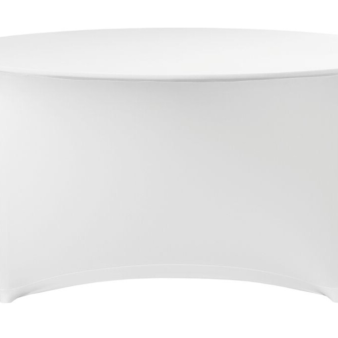 Housse pour table,  rond,  ,  810996,  Blanc,  ⌀1500x(H... - restauration professionnel de qualité