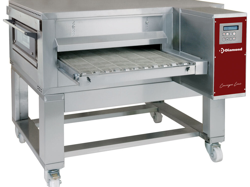 Four électrique à translation,  ventilé,  bande largeu... - restauration professionnel de qualité