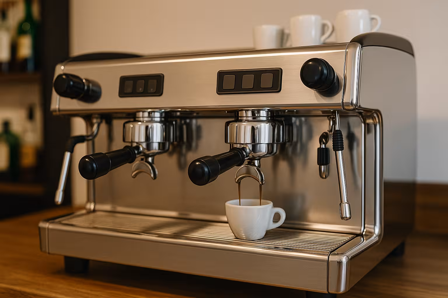 Machine à expresso traditionnelle professionnelle 2 groupes pour café spécialisé