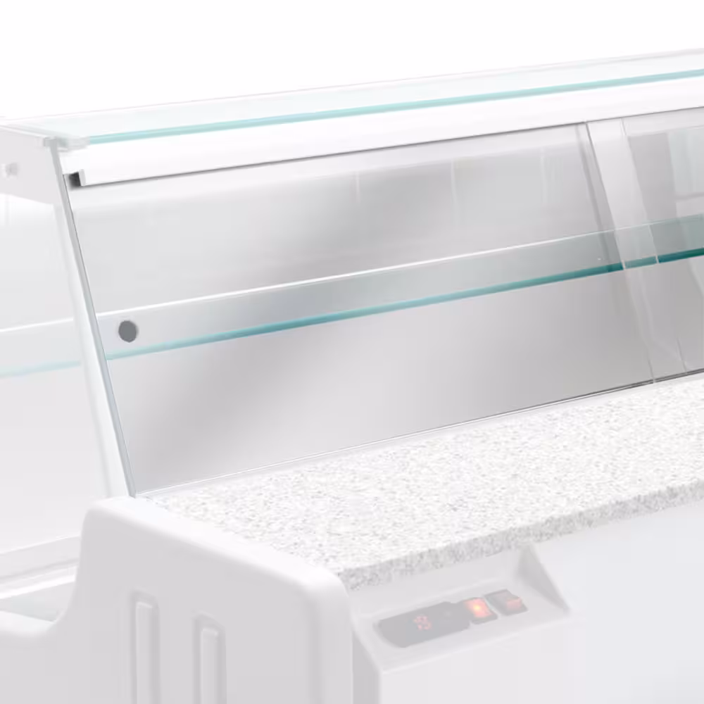 Profils (2x) pour plexiglass 2000 mm - cuisine professionnel de qualité