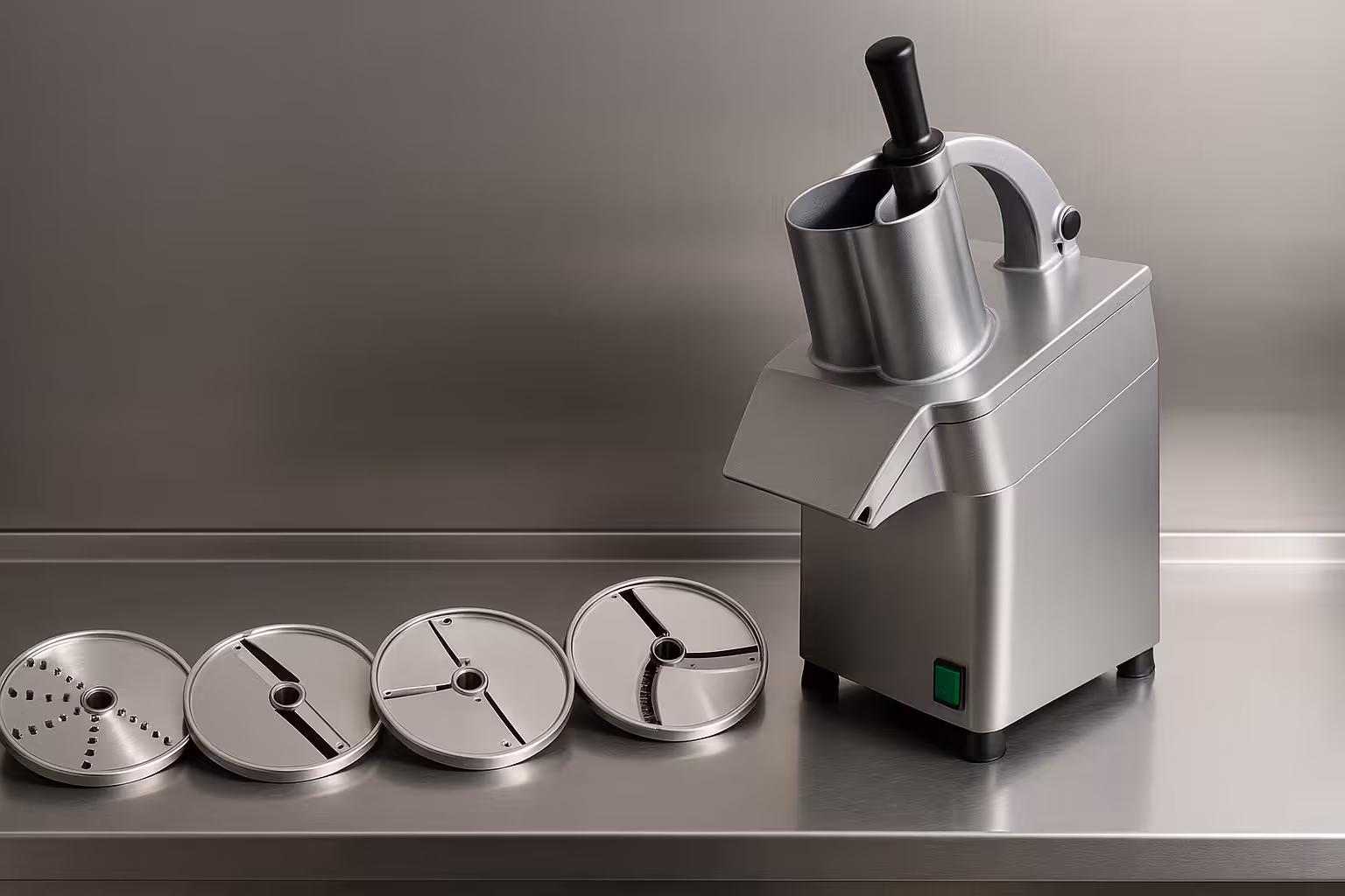 Disques interchangeables pour coupe-légumes professionnel