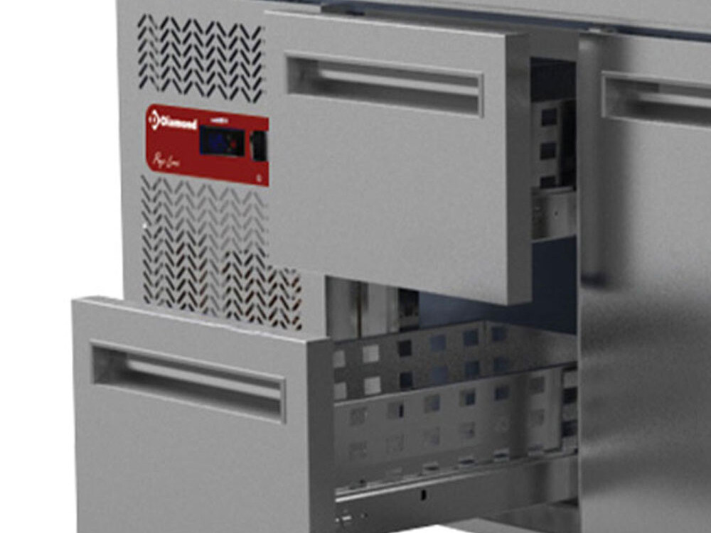 Kit bloc tiroirs (1/2 + 1/2), tables ... - équipement professionnel de qualité