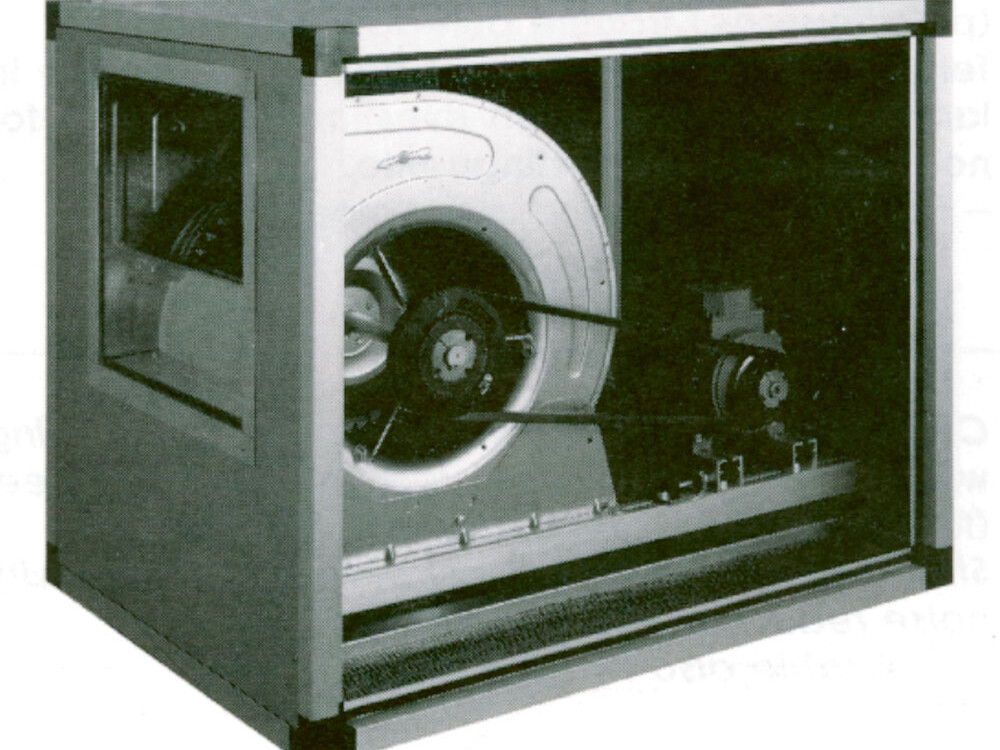 Ventilateur centrifuge avec caisson isolé, transmission... - restauration professionnel de qualité