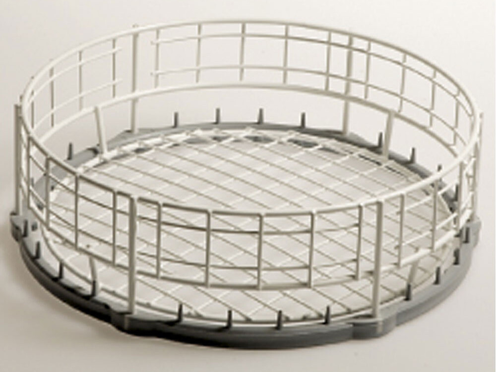 Panier verres ronds Ø 350 mm - Rilsan - équipement professionnel de qualité