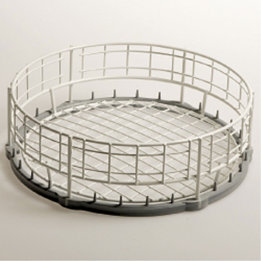 Panier verres ronds Ø 350 mm - Rilsan - équipement professionnel de qualité