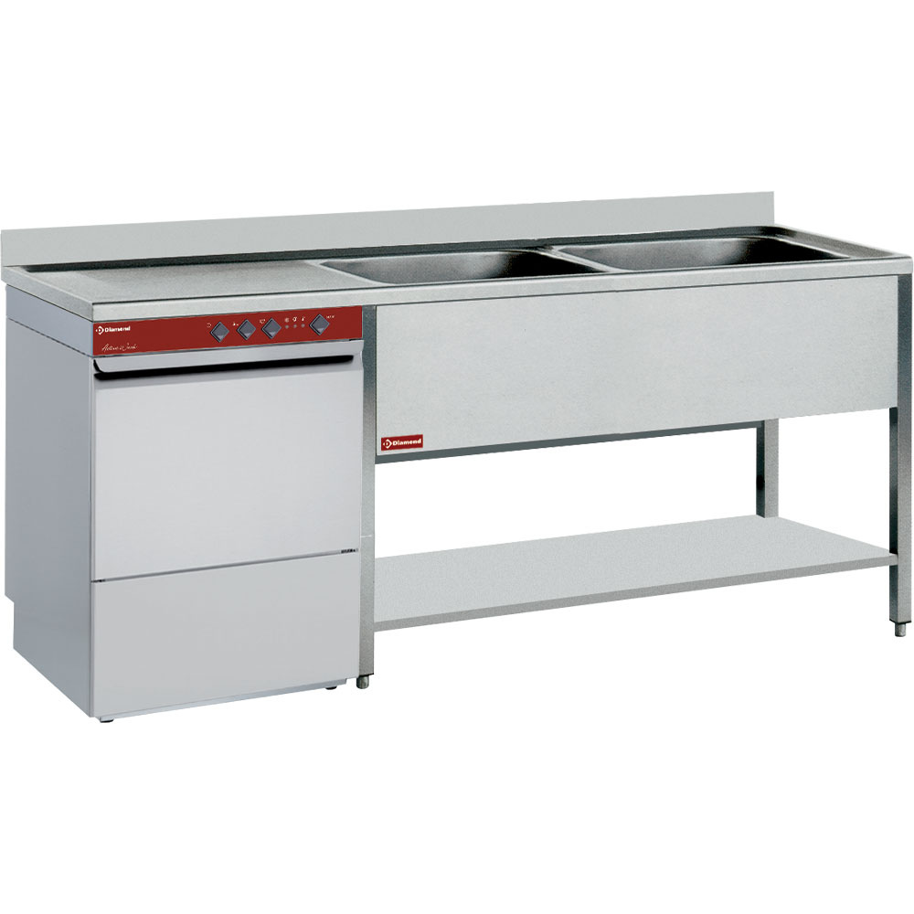 Ensemble lave-vaisselle & plonge, composé de : - équipement professionnel de qualité