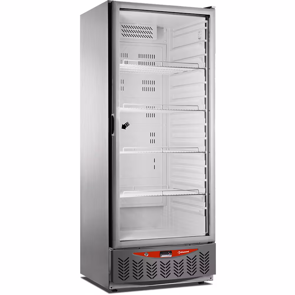 Frigo ventilé,  525 litres,  vitrée,  GN2/1+600x400,  a... - professionnel professionnel de qualité