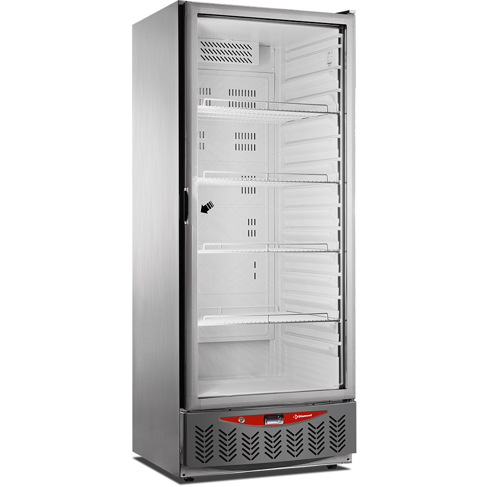 Frigo ventilé, 525 litres, vitrée, GN2/1+600x400, a... - professionnel professionnel de qualité