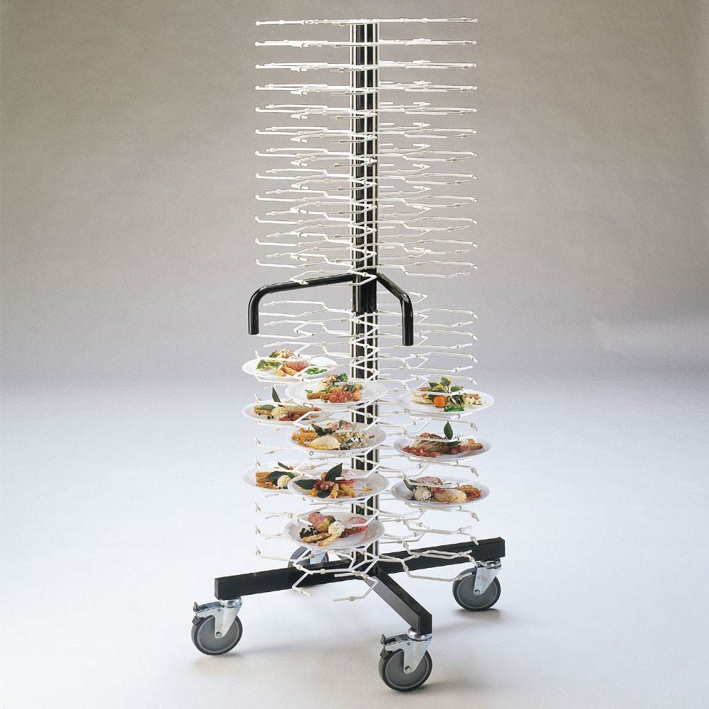 Chariot pour 96 assiettes (de 240-310mm), espac.60mm - professionnel professionnel de qualité