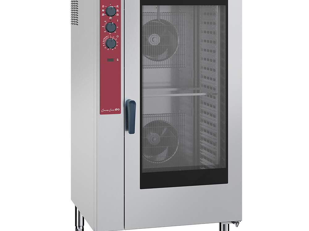 Four électrique à convection,  20x 1/1,  humidificateur... - professionnel professionnel de qualité