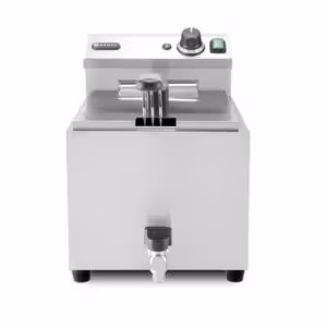 Friteuse avec robinet de vidange,  ,  Profi Line - cuisine professionnel de qualité