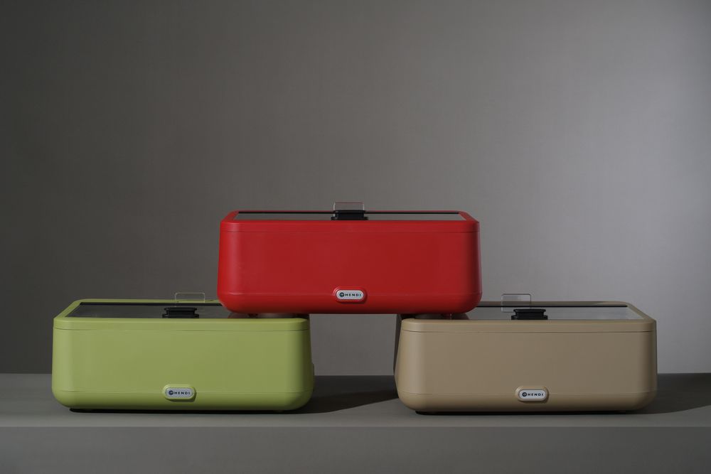 Chafing dish , , designed by Robert Bronwasser, Rouge,... - cuisine professionnel, vue détaillée