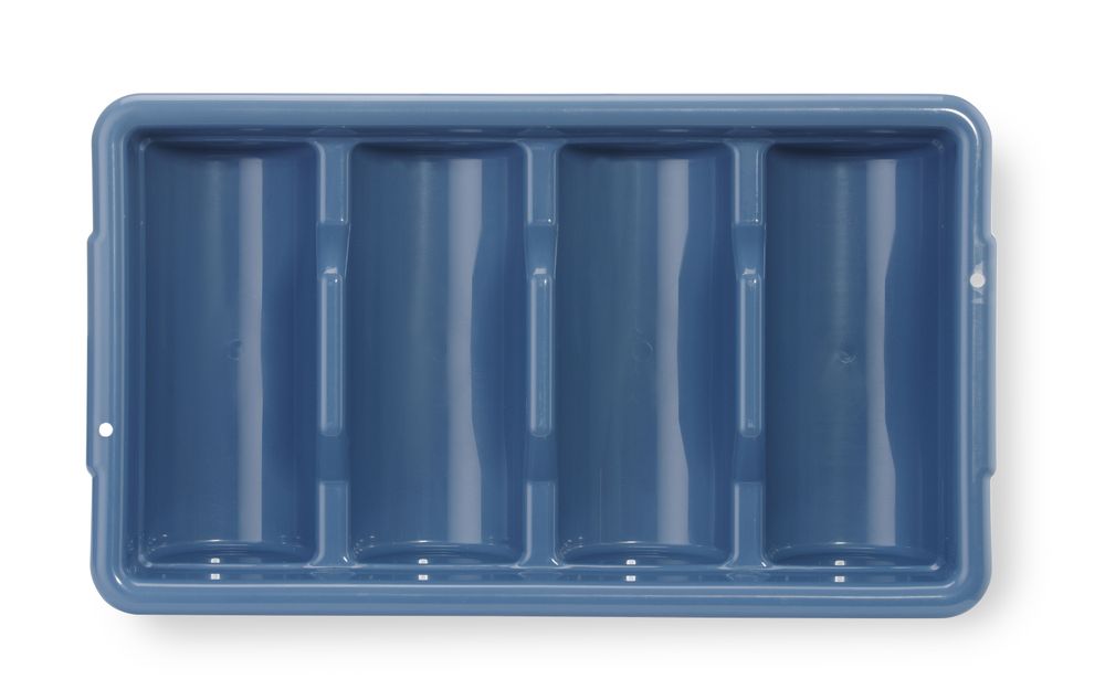 Set de couverts avec bac, , Bleu - cuisine professionnel, vue détaillée