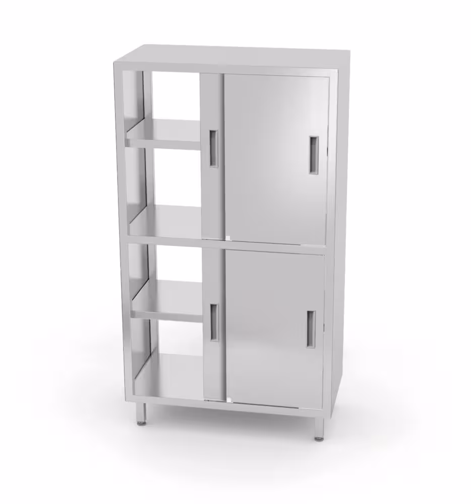 Placard passe-plats avec séparation et portes coulissant... - restauration professionnel de qualité