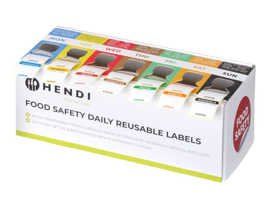 Set d’autocollants multi-usages pour la sécurité alim... - équipement professionnel de qualité