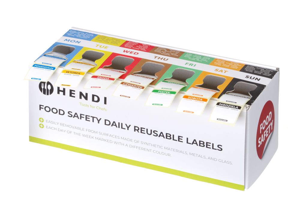 Set d’autocollants multi-usages pour la sécurité alim... - équipement professionnel de qualité