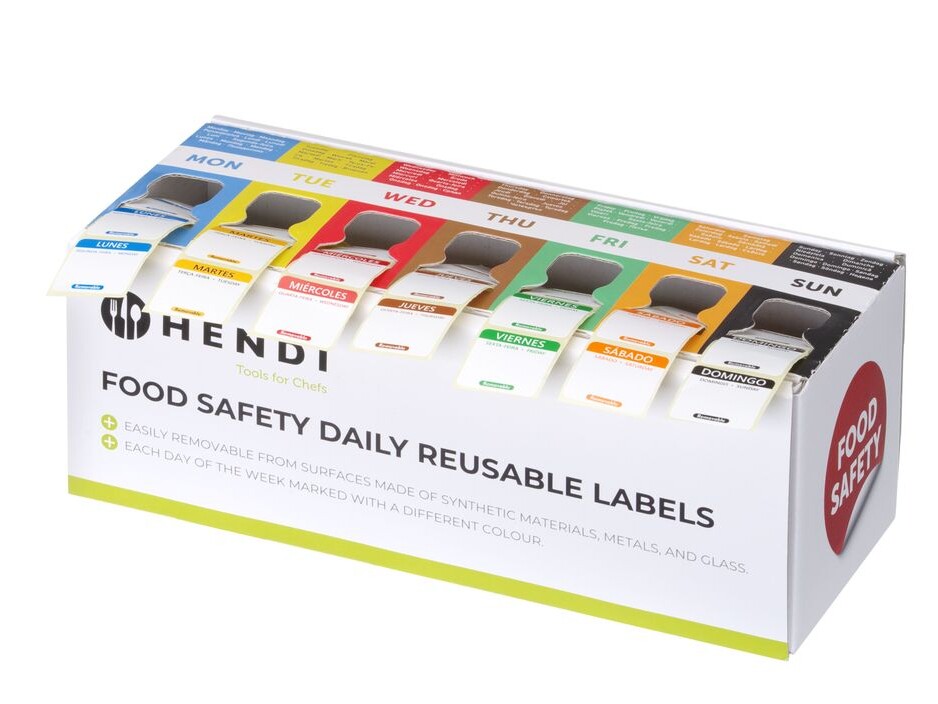 Jeu d’autocollants de sécurité alimentaire, multi-us... - professionnel professionnel de qualité