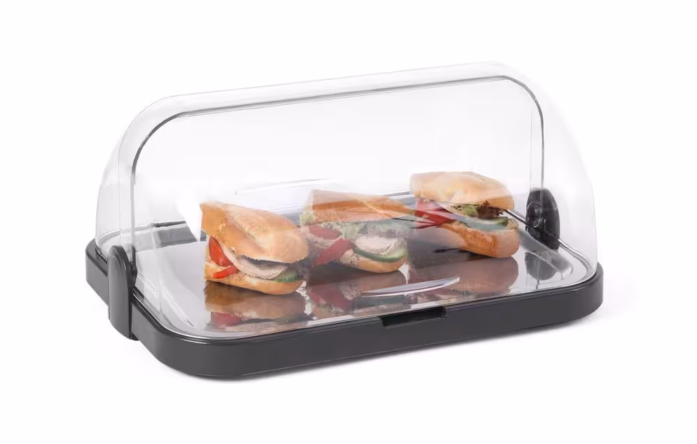 Vitrine réfrigérante Roll-top, simple, , Gris foncé - professionnel professionnel, vue détaillée