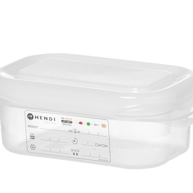 Bac 1/9,  polypropylène,  ,  1/9,  0,  Transparent - équipement professionnel de qualité