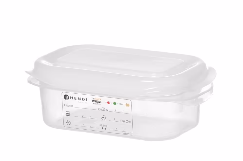 Bac 1/9, polypropylène, , 1/9, 0, Transparent - équipement professionnel de qualité