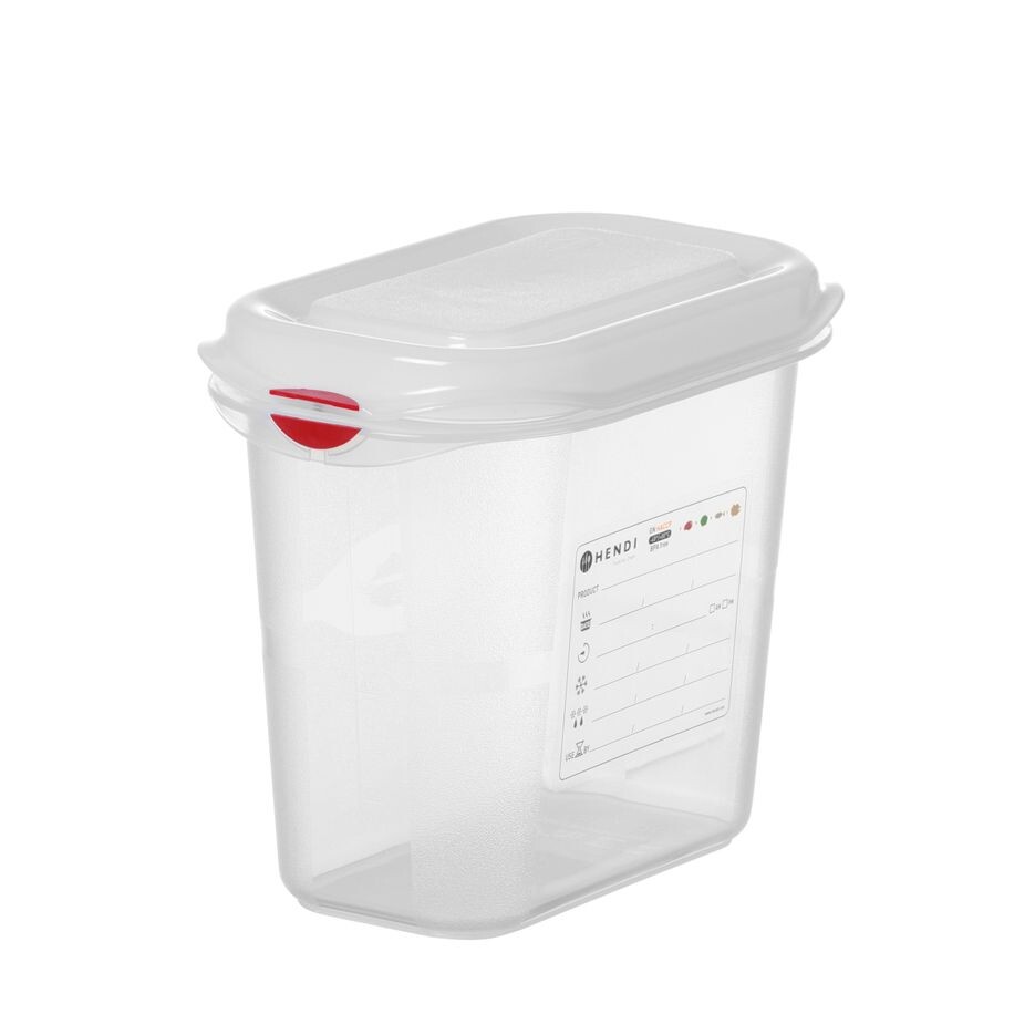 Bac 1/9,  polypropylène,  ,  1/9,  1,  Transparent - équipement professionnel de qualité