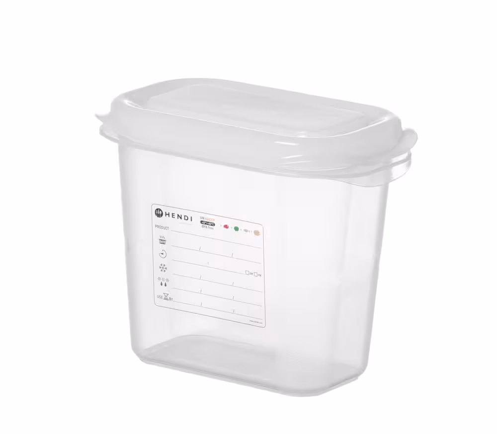 Bac 1/9, polypropylène, , 1/9, 1, Transparent - professionnel professionnel, vue détaillée