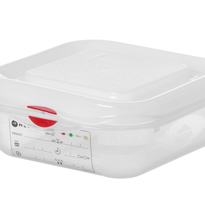 Bac 1/6,  polypropylène,  ,  1/6,  1,  Transparent - professionnel professionnel de qualité