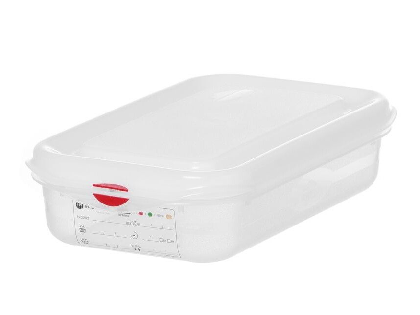 Bac 1/4 polypropylène,  ,  1/4,  1,  Transparent - professionnel professionnel de qualité